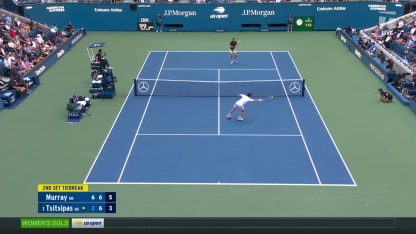 Day 1 USO: Murray vs. Tsitsipas Drama