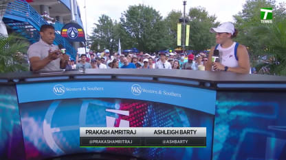 INTERVIEW: A. Barty; Cincinnati QF 