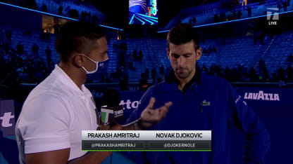 INTERVIEW: N. Djokovic; Turin RR Win 