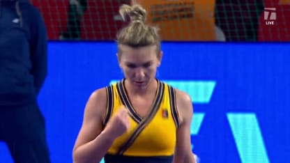MATCH POINT: S. Halep def. A. Potapova; Moscow 1R