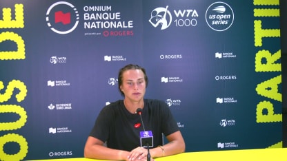 PRESS CONFERENCE: Aryna Sabalenka: Quarterfinal Win