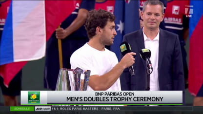 INTERVIEW: A. Karatsev and A. Rublev; Indian Wells F