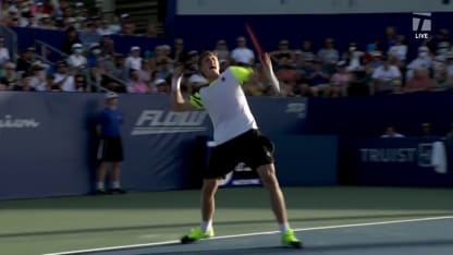 MATCH POINT: I. Ivashka def. M.Ymer; Winston-Salem F