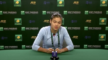 PRESS CONFERENCE: E. Raducanu; Indian Wells 2R Loss