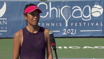 INTERVIEW: S. Hsieh; Chicago 1R Win