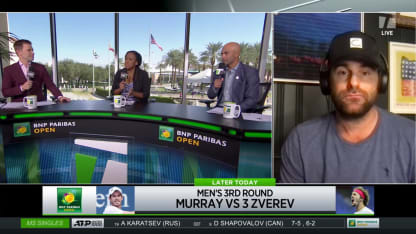 Tennis Channel Live: Murray vs. Zverev Preview