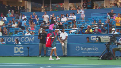 Round 1 Nishikori Defeated Querrey 6-4 6-3 Match Highlights M21418