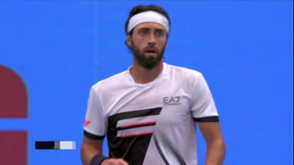MATCH POINT: N. Basilashvili def. P. Carreno Busta; Vienna 1R