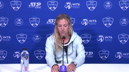 PRESS CONFERENCE: Angelique Kerber; Cincinnati QF Win