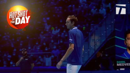 Shot of the day: Daniil Medvedev