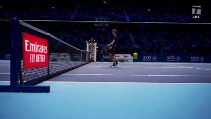 MATCH POINT: A. Zverev def. D. Medvedev; Turin F