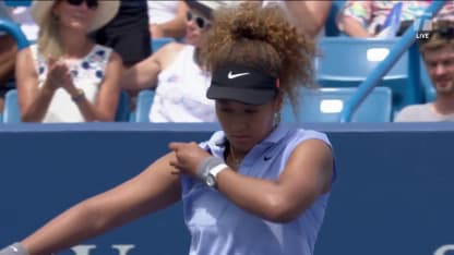 MATCH POINT: N. Osaka def. C. Gauff; Cincy 2R