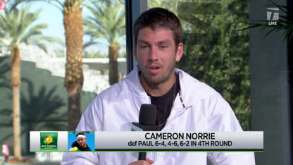 INTERVIEW: C. Norrie; Indian Wells 4R