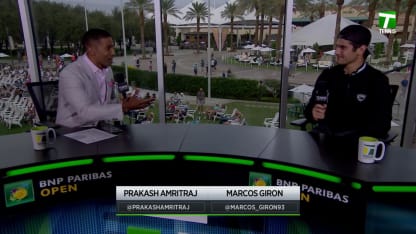 INTERVIEW: M. Giron; Indian Wells 1R