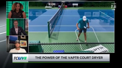 Tennis Channel Live: VAPTR Court Dryer