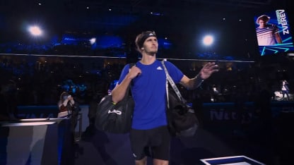 HIGHLIGHTS: A. Zverev def. N. Djokovic; ATP Finals Semifinal