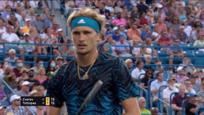 HIGHLIGHTS: A. Zverev def. S. Tsitsipas; Cincinnati SF