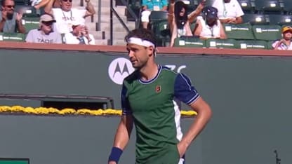HIGHLIGHTS: G. Dimitrov def. H. Hurkacz; Indian Wells QF