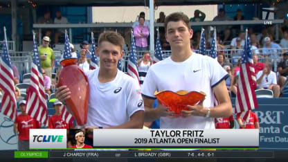 Tennis Channel Live: Taylor Fritz in Atlanta