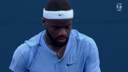 MATCH POINT: F. Tiafoe def Y. Nishioka; Toronto 1R