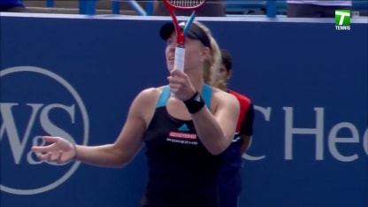 MATCH POINT: A. Kerber def. J. Ostapenko; Cincy 3R