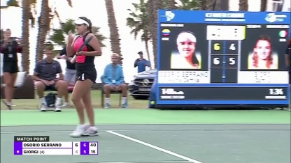 MATCH POINT: M.C. Osorio Serrano def. C. Giorgi; Tenerife SF