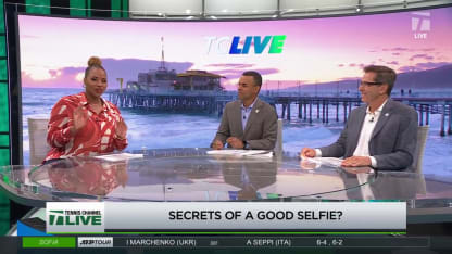 Tennis Channel Live: Taylors tips to a good selfie