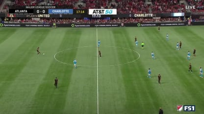 SAVE: Kristijan Kahlina, Charlotte FC - 18th minute