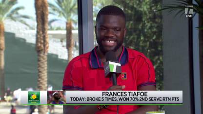 INTERVIEW: F. Tiafoe; Indian Wells 2R