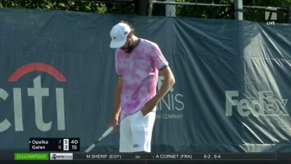 MATCH POINT: R. Opelka def. D. Galan; DC 2R