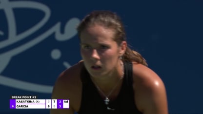 MATCH HIGHLIGHTS: D. Kasatkina vs. C. Garcia: Second Round