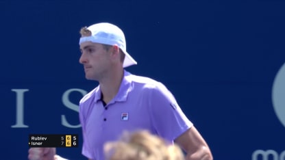 HIGHLIGHTS: J. Isner def. A. Rublev; Toronto R3