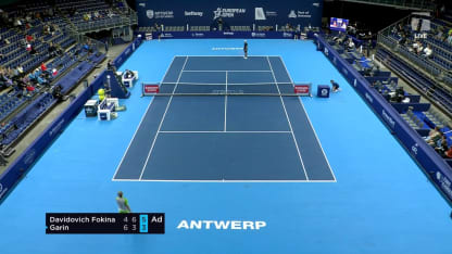  MATCH POINT: A. Davidovich Fokina def. C. Garin; Antwerp 2R