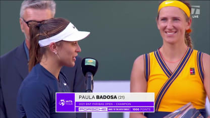 INTERVIEW: P. Badosa; Indian Wells F