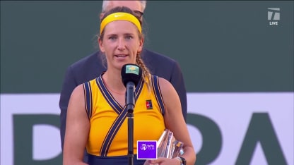 INTERVIEW: V. Azarenka; Indian Wells F