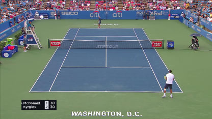 MATCH HIGHLIGHTS: M. McDonald def N. Kyrgio Second Round