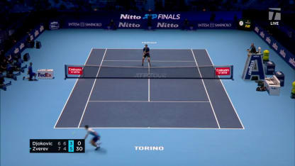 MATCH POINT: A. Zverev def. N. Djokovic; Turin SF