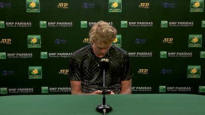 PRESS CONFERENCE A. Zverev; Indian Wells 3R Win