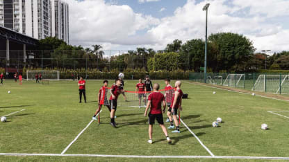 Atlanta United trains and has a barbecue dinner at Club Atlas Chapalita