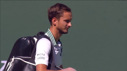 HIGHLIGHTS: G. Dimitrov def. D. Medvedev; Indian Wells 4R