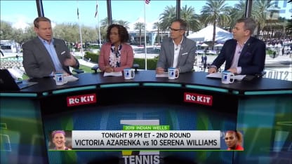 Tennis Channel Live: S. Williams vs. V. Azarenka; 2019 Indian Wells 2R