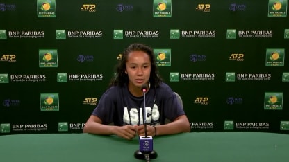 PRESS CONFERENCE: L. Fernandez; Indian Wells 4R Loss
