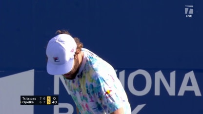 MATCH POINT: R. Opelka def. S. Tsitsipas; Toronto SF