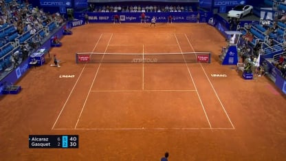 MATCH POINT: C. Alcaraz Garfia def. R. Gasquet; Croatia Open Umag F