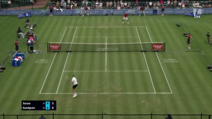 MATCH POINT: T. Sandgren def. J. Sousa; Hall of Fame 1R