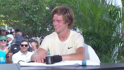 INTERVIEW; A. Rublev; Cincinnati QF