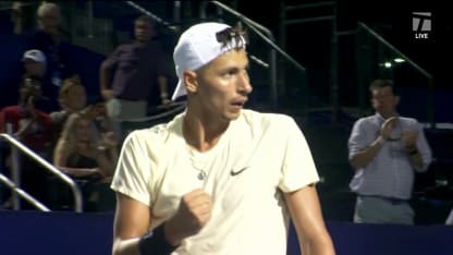 MATCH POINT: A. Popyrin def. S. Johnson; Winston-Salem 1R