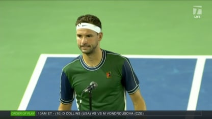 INTERVIEW: G. Dimitrov; San Diego 2R