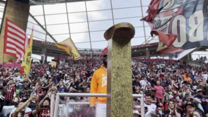 Gucci Mane hit the Golden Spike vs New York City FC