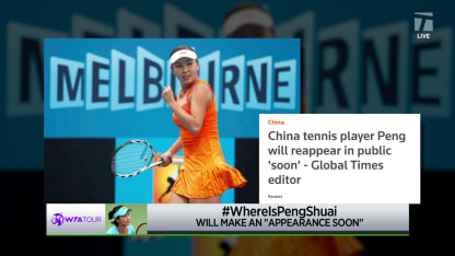 Tennis Channel Live: Peng Shuai Update